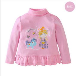 秋日暖萌小公主 女寶寶高領(lǐng)T恤與棉衣的時(shí)尚呵護(hù)