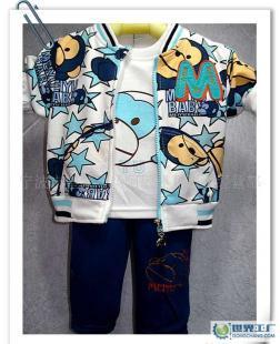 童裝選購新思路 嬰兒韓版連帽三件套的時尚與實(shí)用價值